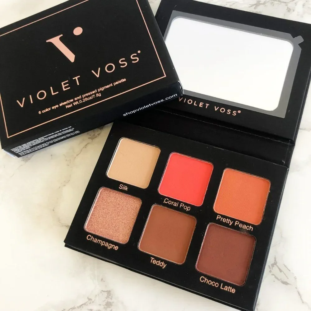 NIB Coral Pop 6-Color Eyeshadow Palette - Violet Voss - Picture 7 of 8